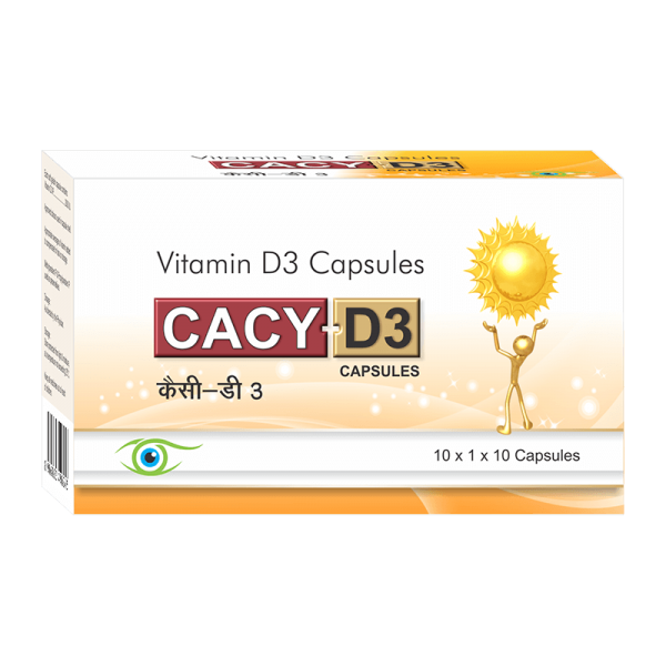 Cacy D3 (Soft Gels)