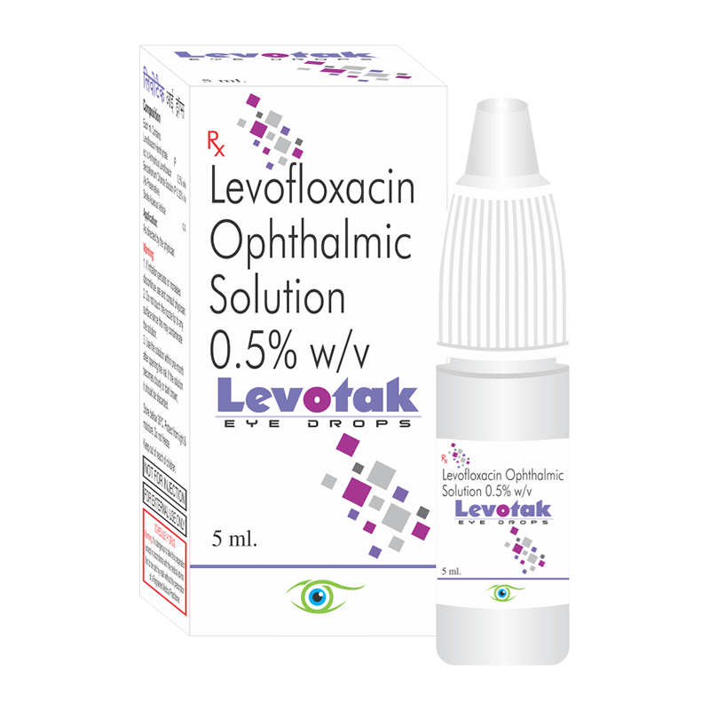 Levotak (Eye Drops) Pharmtak Ophthalmics (I) Pvt. Ltd.